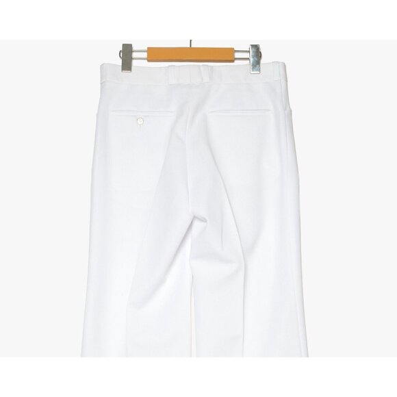 Vintage 80s Days Mens 32x36 Unhemmed Straight Leg Chino Pants White - Picture 6 of 9
